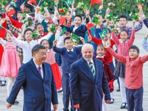 Xi Jinping and Lula da Silva