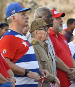 Cuban main leaders participate 