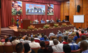 Cuban President Miguel Diaz-Canel in Guantanamo