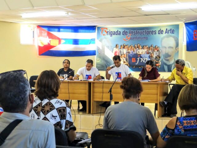 Provincial Council of the José Martí Brigade of Art Instructors in Guantánamo