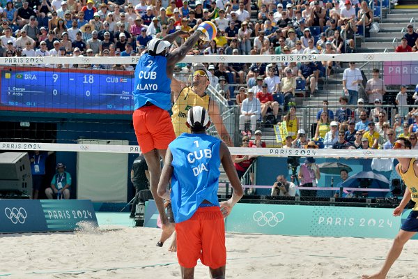 Diaz and Alayo: demolishing revenge in Olympic beach volleyball