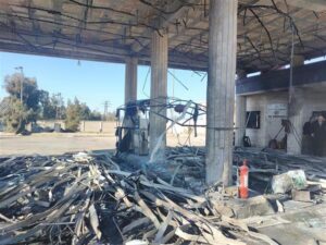 Reportan ataque contra estación de combustible en sudoeste de Siria