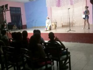 Reciben en Manuel Tames a la Cruzada Teatral Guantánamo-Baracoa