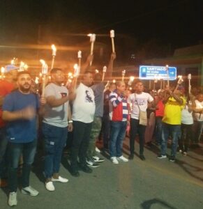 Marcha de las antorchas y vigilia martiana en tributo a José Martí en Guantánamo