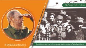 Desde las redes convocatoria en saludo a primera visita de Fidel a Guantánamo