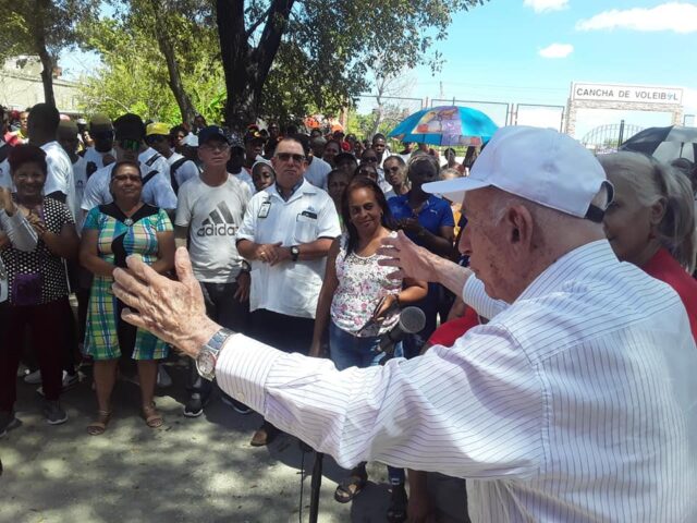 Participa Machado Ventura en etapa final de intercambio de candidatos a diputados con el pueblo 