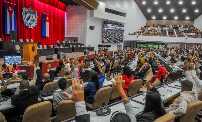 Sesión Constitutiva de la Asamblea Nacional del Poder Popular