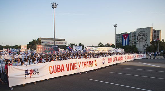 Convoca Central de Trabajadores de Cuba al desfile por el Primero de Mayo