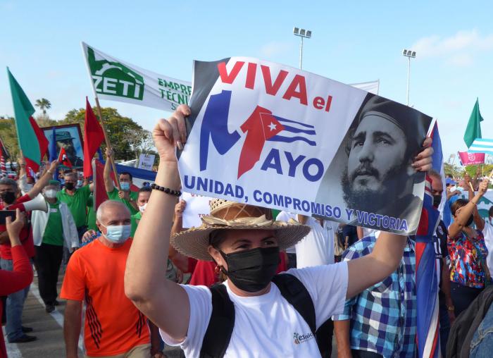 En vez del gran desfile obrero, muchas voces en más lugares