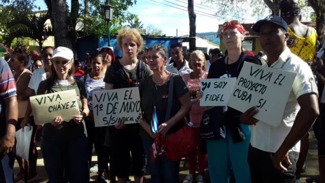 Júbilo y solidaridad en festejos por el 1 de Mayo en Yateras