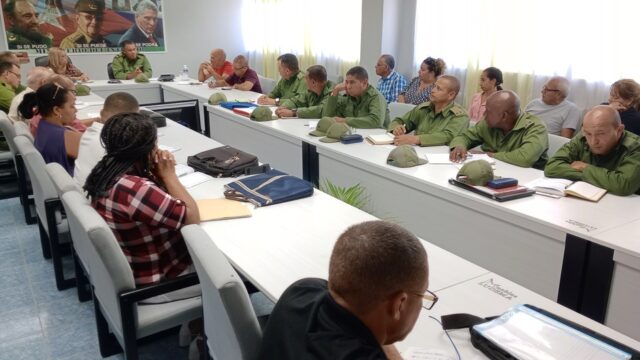 Realizan Consejo de Defensa Provincial de Guantánamo
