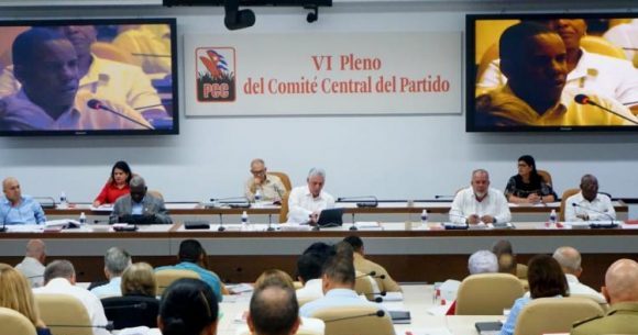 Cumplimiento de los Lineamientos del Partido y la Revolución centran los debates en el VI Pleno del CCPCC