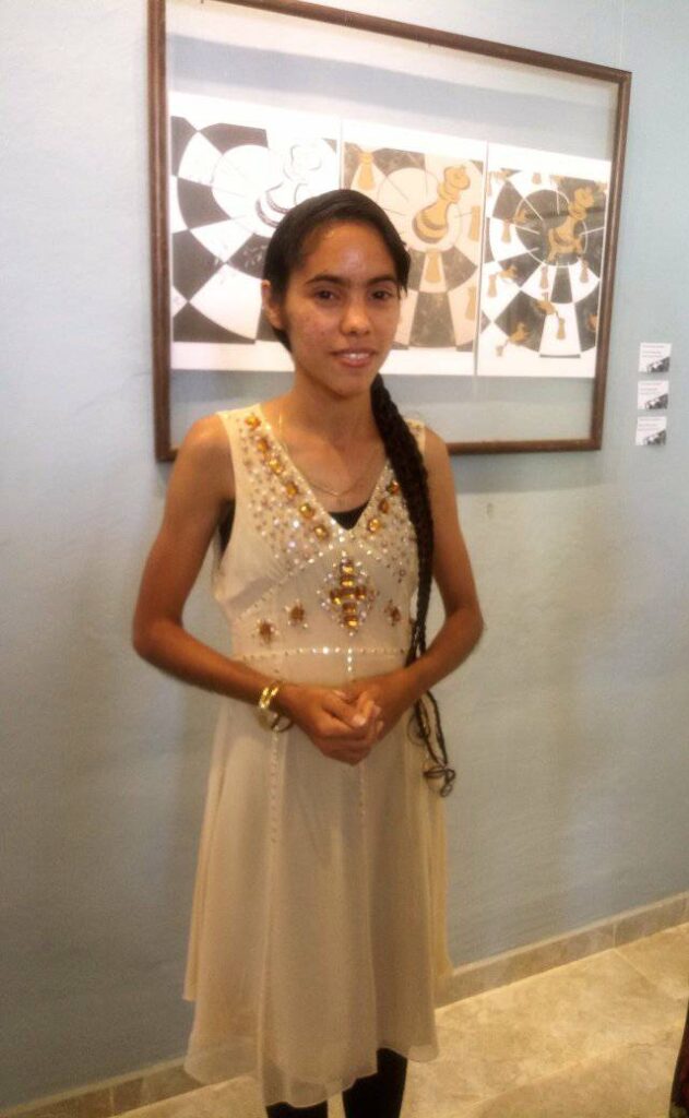 Exhiben en Guantánamo muestra arte digital de la joven artista Karla Gil