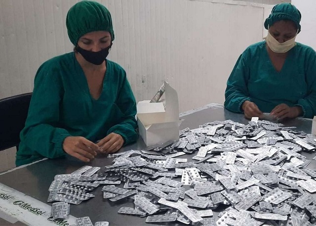 Reactivan producción de varios medicamentos en Cuba