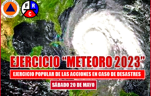 Comienza Ejercicio Popular Meteoro 2023