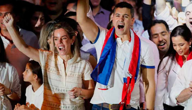 Santiago Peña gana presidenciales en Paraguay