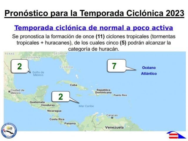 Pronóstico cubano avizora una temporada ciclónica menos activa de lo normal