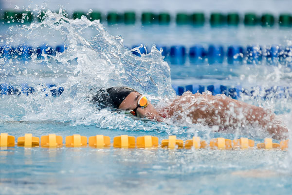 Elisbet se despide con buen tiempo de lid mundial de natación