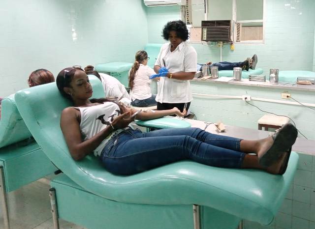 El Salvador, municipio guantanamero Vanguardia en donaciones de sangre 