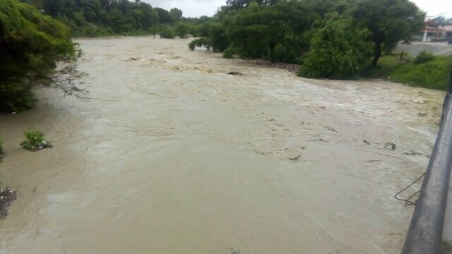 Intensas lluvias en Guantanamo