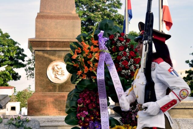 Conmemoran aniversario 118 del fallecimiento del Generalísimo Máximo Gómez Baéz