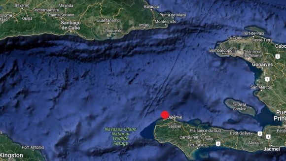Registran sismo perceptible a 165 km al sursureste de Caimanera, Guantánamo