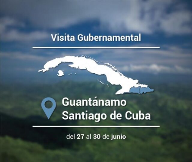 Presidente cubano se suma a visita gubernamental en Santiago de Cuba y Guantánamo