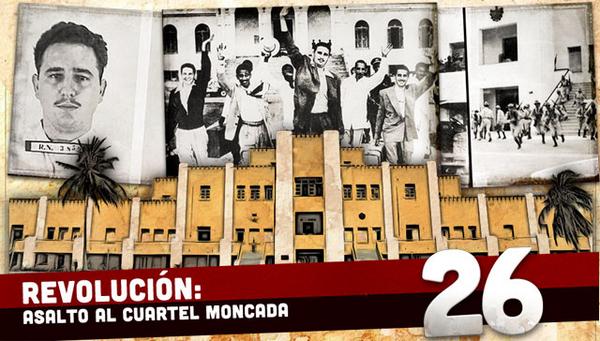 Sucesos del Moncada cambiaron la historia de Cuba