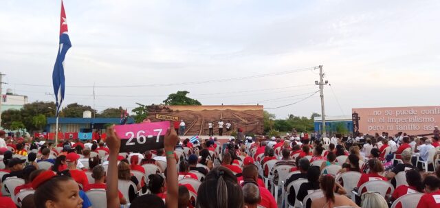 Celebran en Caimanera acto provincial por asalto al cuartel Moncada 