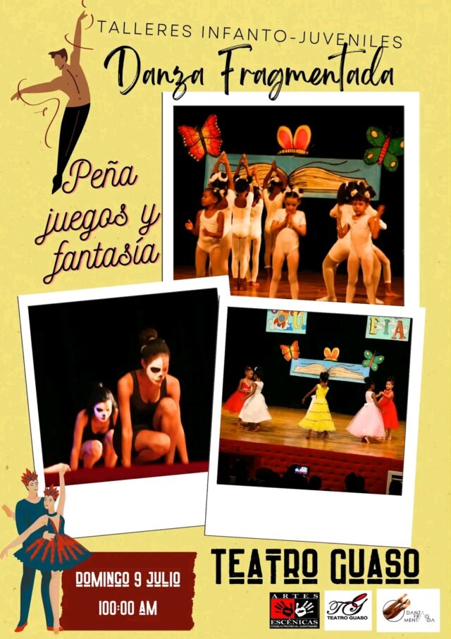 Cierra Danza Fragmentada curso de los talleres de creación