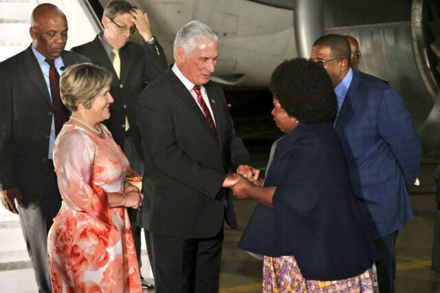 Díaz-Canel: Ya estamos en Sudáfrica, la Patria de Nelson Mandela