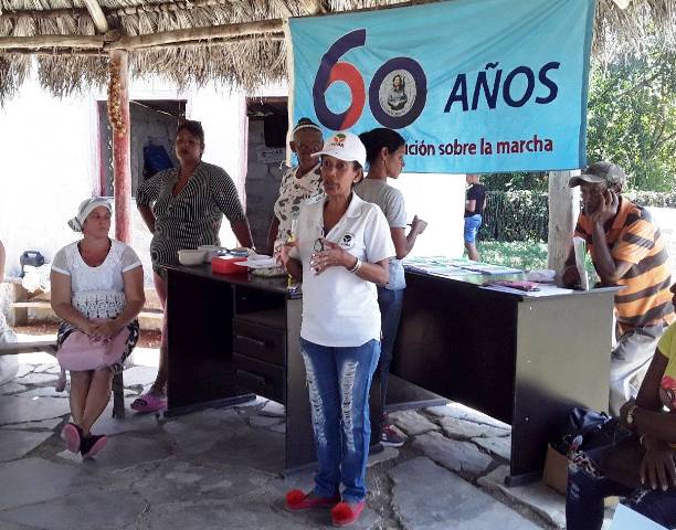 Intercambian experiencias mujeres campesinas en el municipio de Niceto Pérez