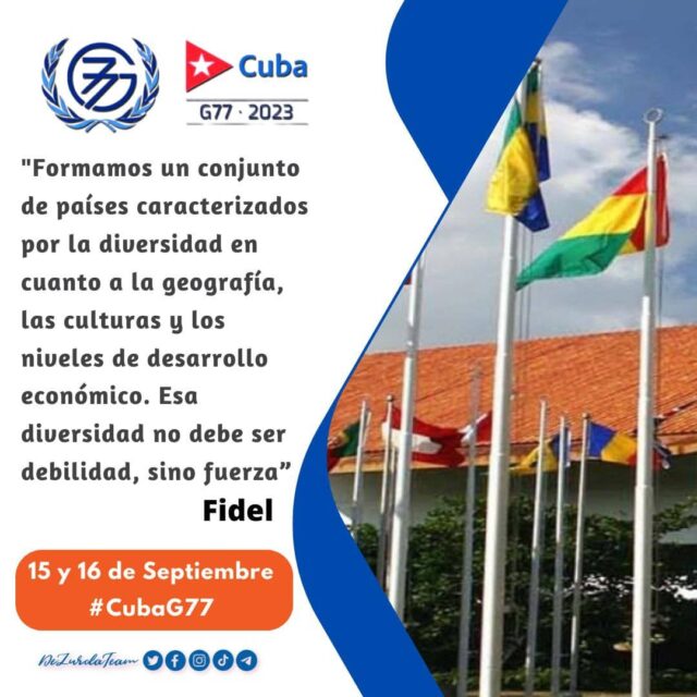 Desde este viernes en Cuba una Cumbre para y por los países del Sur
