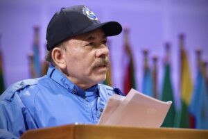 Daniel Ortega Saavedra, presidente de la República de Nicaragua, se refirió a la agresión que recibe Cuba como país del Sur y por aplicar el modelo de construcción socialista que es extremadamente justo y solidario.