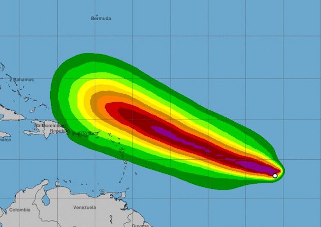 Se formó la tormenta tropical Lee en el Atlántico central