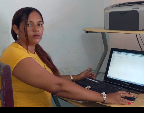Yaíma Arrastre Wilson, trabajadora social del municipio de El Salvador en Guantánamo