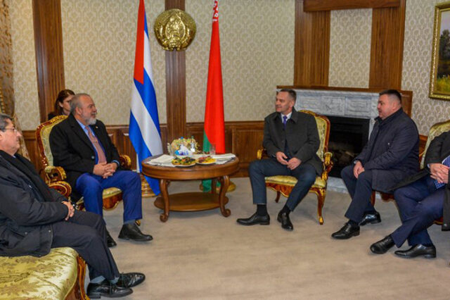 Llegó a Belarús el Primer Ministro de Cuba en visita oficial