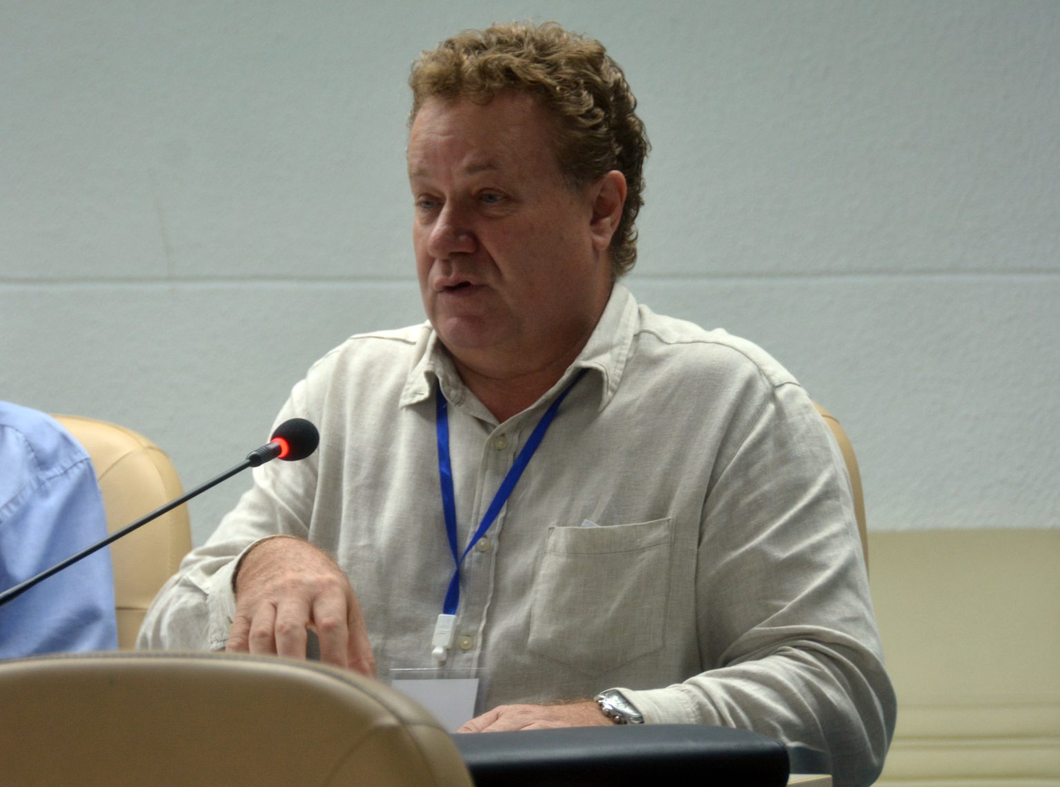 Julio Andrés García Pérez, presidente de la Organización Superior de Dirección Empresarial Azcuba. Foto: Estudios Revolución.
