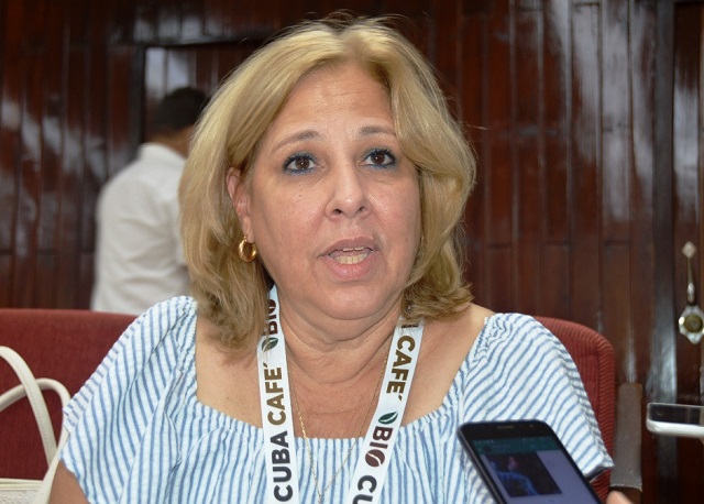 Viceministra Primera del Ministerio de Comercio Exterior e Inversión Extranjera (Mincex), Ana Teresita González Fraga