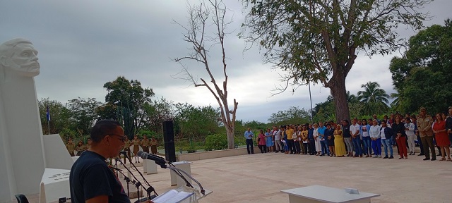 Conmemoran en Guantánamo aniversario 129 del alzamiento del 24 de febrero