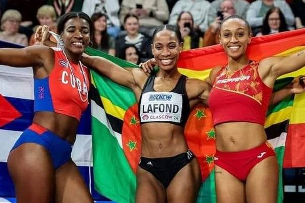 Plata de Leyanis en triple salto del Mundial Bajo Techo